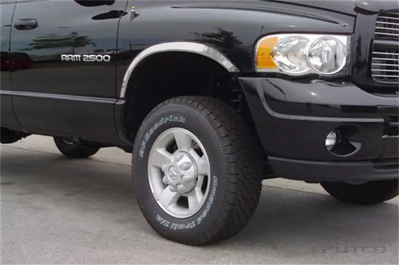 Putco RAM 2500/3500 - Half Stainless Steel Fender Trim