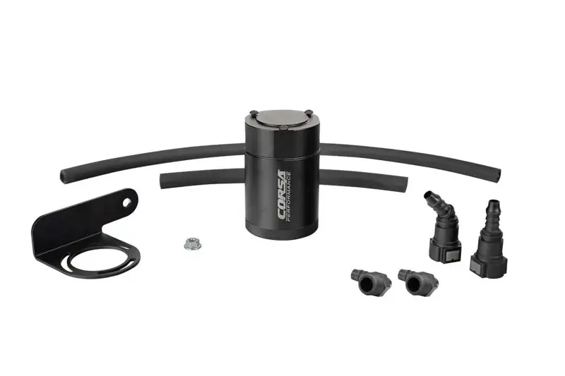 Corsa 2019-2025 Silverado/Sierra & 2021-2025 Tahoe/Suburban/Yukon/Denali Aluminum Oil Catch Can