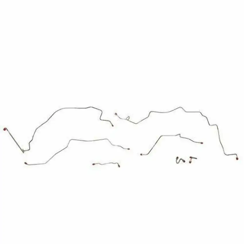 Front Brake Line Kit for 1967-1970 Chevrolet C10 w/ Power Brakes Stainless TKT6704SS