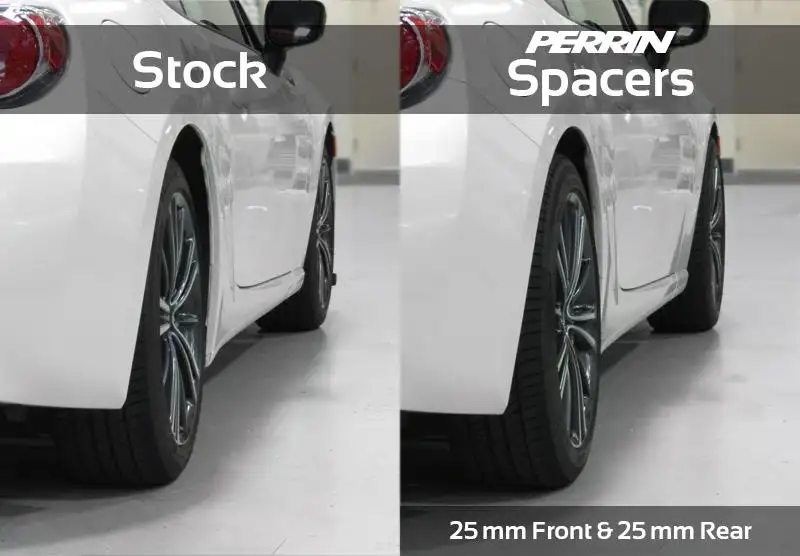 Perrin Subaru 5x100 25mm Wheel Spacers (One Pair)