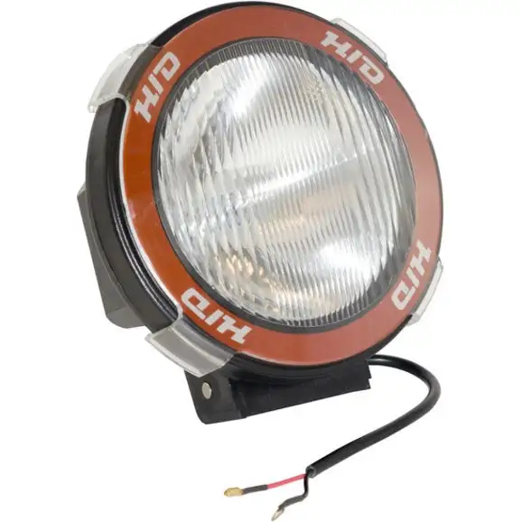 Rugged Ridge 15205.04 HID Offroad 5" Round Fog Light in Black Composite Housing-Clearance