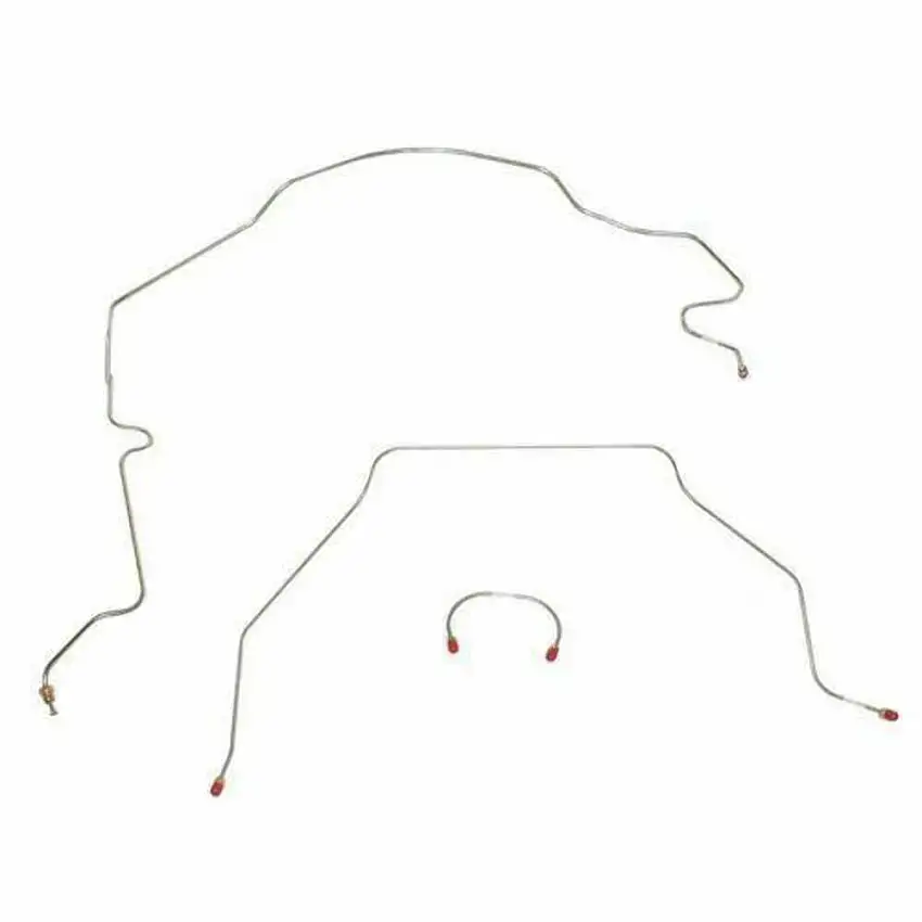 1951-1952 Chevrolet 1/2 Ton Truck Front Brake Line Kit Steel TKT5101OM
