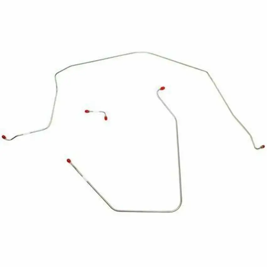 1963-64 Chevrolet Corvette Front Brake Line Kit 3 Piece Power Brake - VKT6302OM