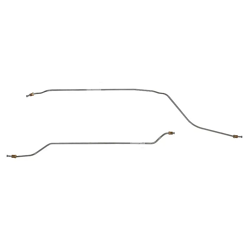 1966-67 Chevrolet Chevy II Rear Axle Lines 2 Piece Set Stainless - XRA6602SS