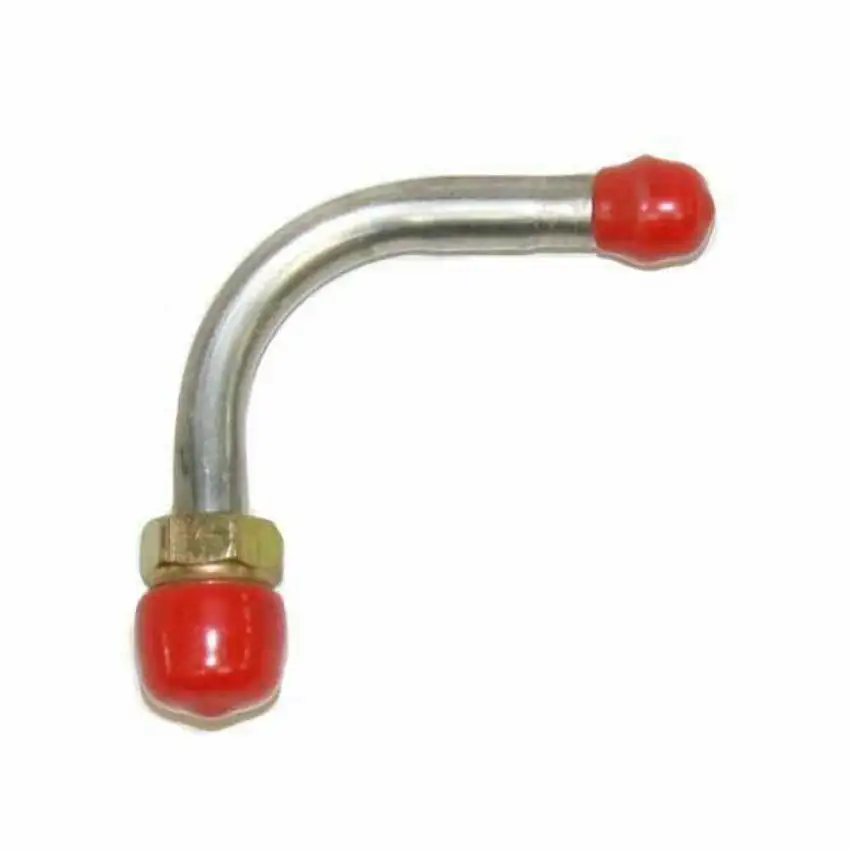 1966 Pontiac GTO Pump to Carb Fuel Line 8cyl 4 BBL Short Stainless - PPC6603SS
