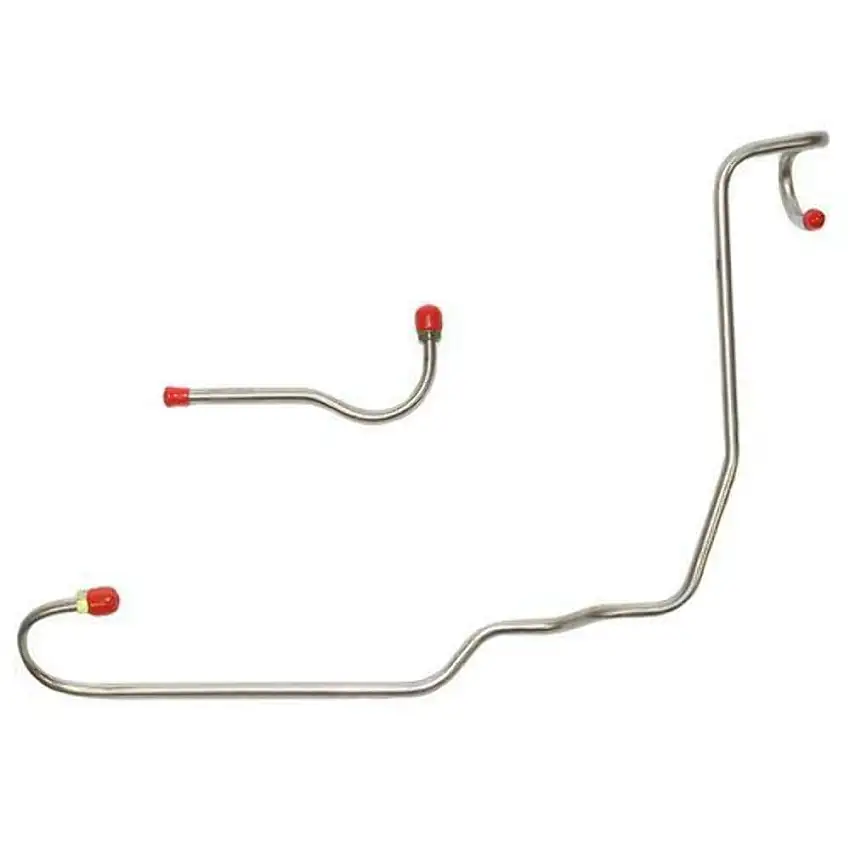 1970-71 AMC AMX Pump to Carburetor Fuel Line V8 2 BBL 2 Piece - JPC7001SS