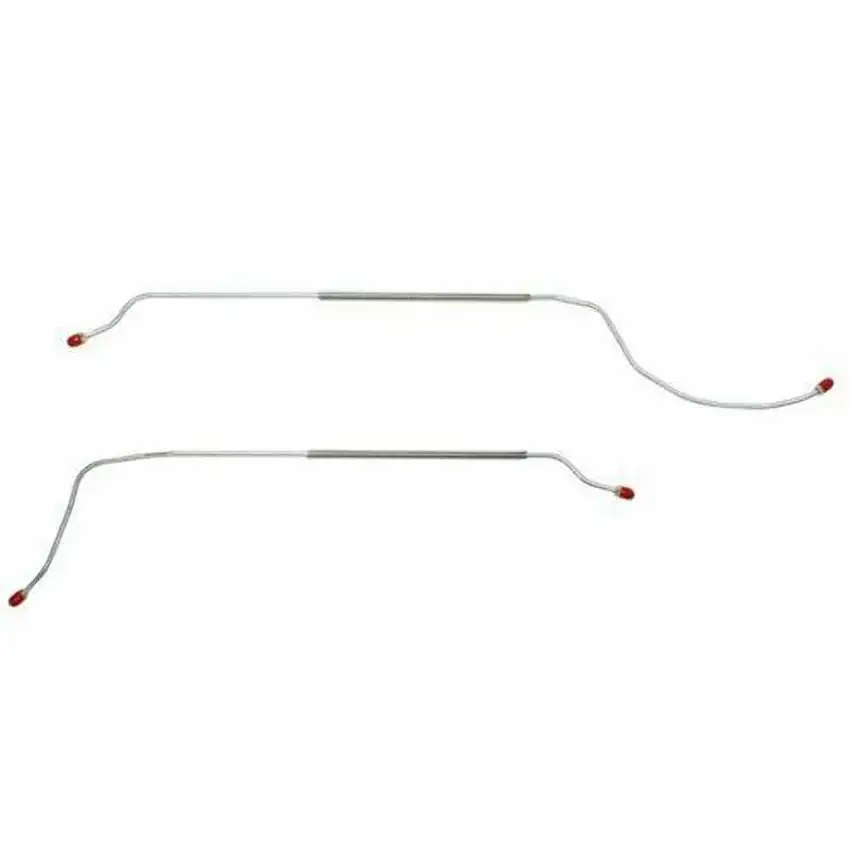 1970 AMC Rebel Rear Axle Lines Brake Line 2 Piece Steel - JRA7011OM