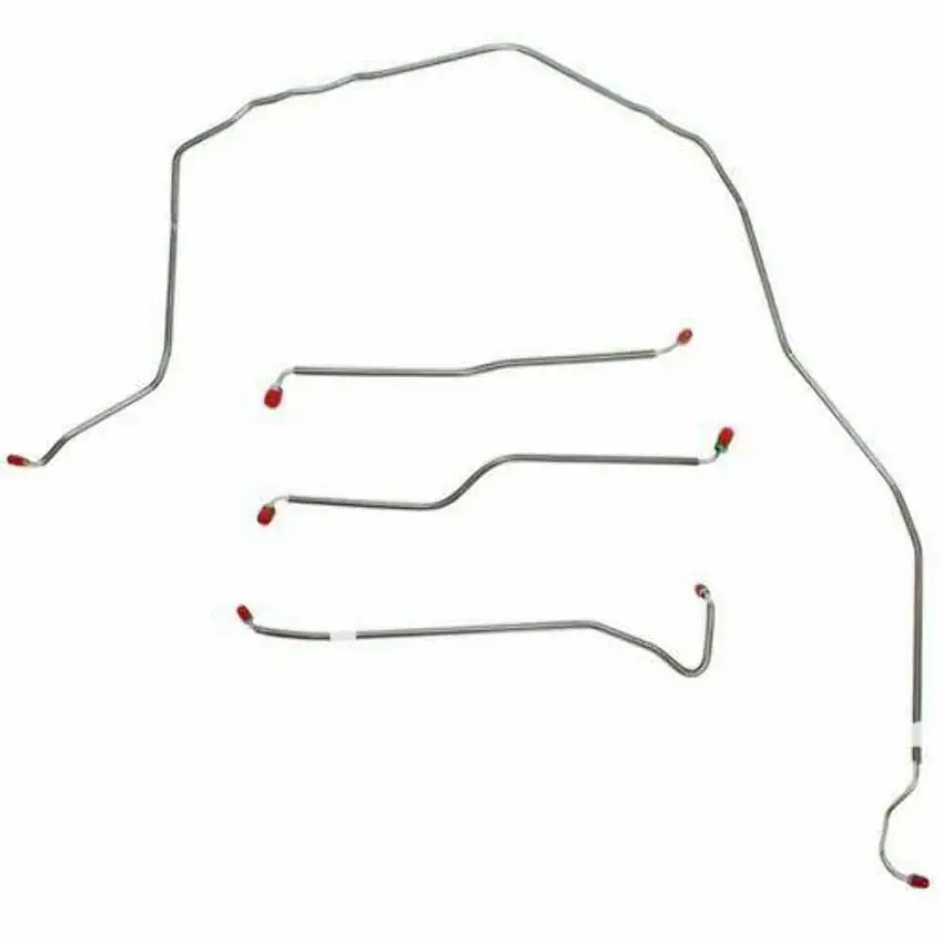 1974-82 Chevrolet Corvette Front Brake Line Kit 4 Piece Power Brake VKT7402SS