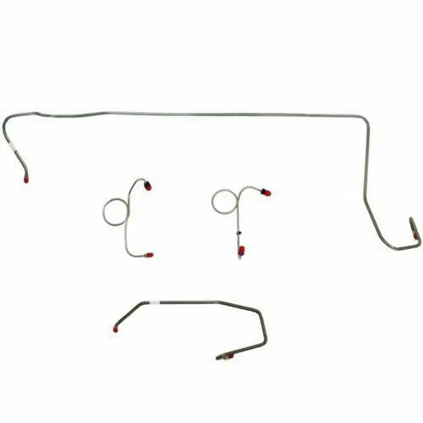 1974 Dodge Challenger Front Brake Line Kit Manual Disc Brakes - EKT7402OM