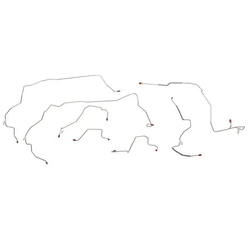 1994-1995 Honda Accord Front Brake Line Kit AWABS Steel - HKT9401OM