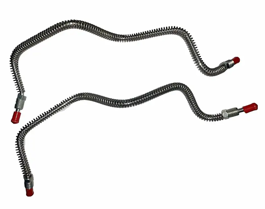 1994-1997 Honda Accord Rear Caliper Brake Lines AWABS Stainless Steel HCL9401SS