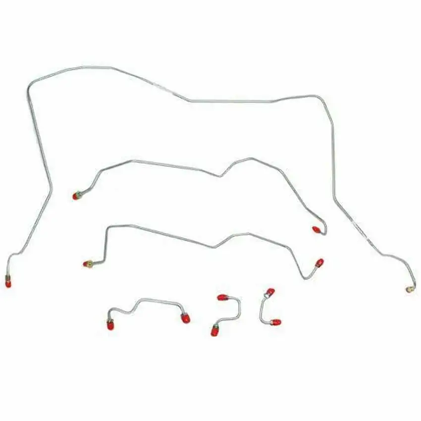 1995-1997 Dodge Ram 1500 Complete Brake Line Kit 4x4 RWABS Stainless CBK0097SS