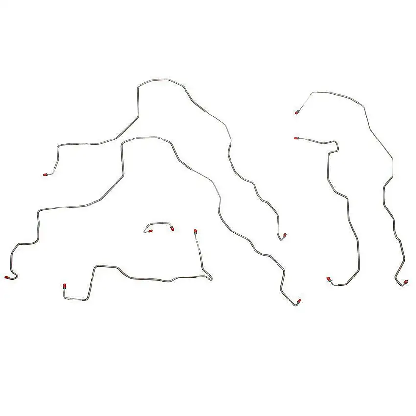 1996-01 Lexus ES300 Front Brake Line Kit AWABS 4WD Disc Brakes - OKT9601SS