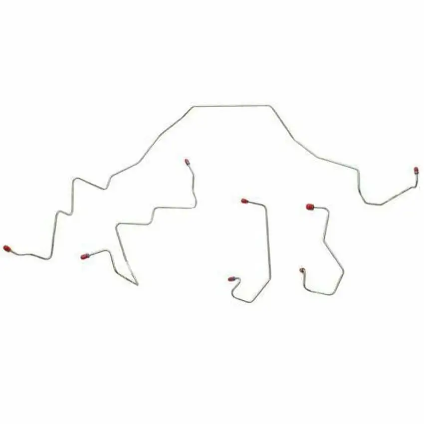 2001-2004 Ford F-150 Front Brake Line Kit 2WD Rear Disc Stainless TKT0141SS