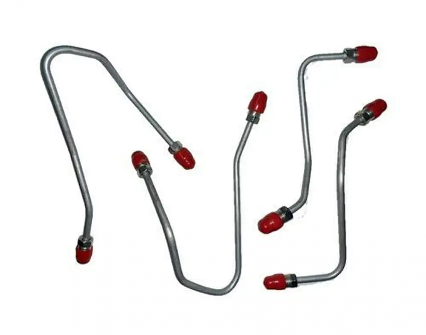 2008-2014 Toyota Tundra 4WD Front Brake Caliper Line Set Stainless OCL1401SS