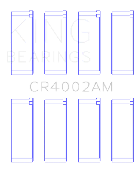 King Ford/Kia/Mazda DOHC 16 Valve/SOHC 16 Valve/SOHC 8 Valve (Size +0.25) Rod Bearing Set