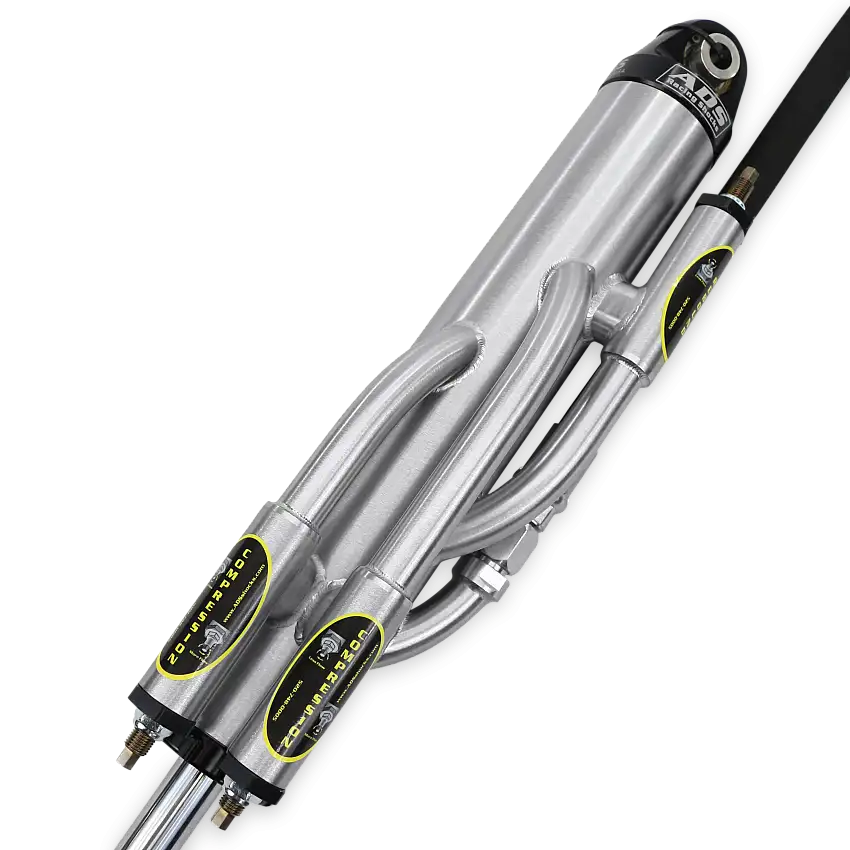 Bypass Shocks 2.5 in. Race 2.5" 4-Tube Bypass Piggyback Reservoir Shock ADS