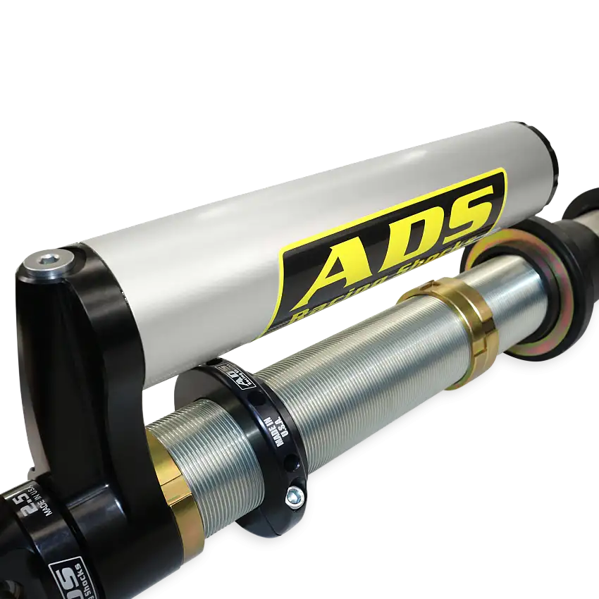 2.5 in. x 10 Race 2.5" Adjustable Reservoir Coilover - 90 Degree