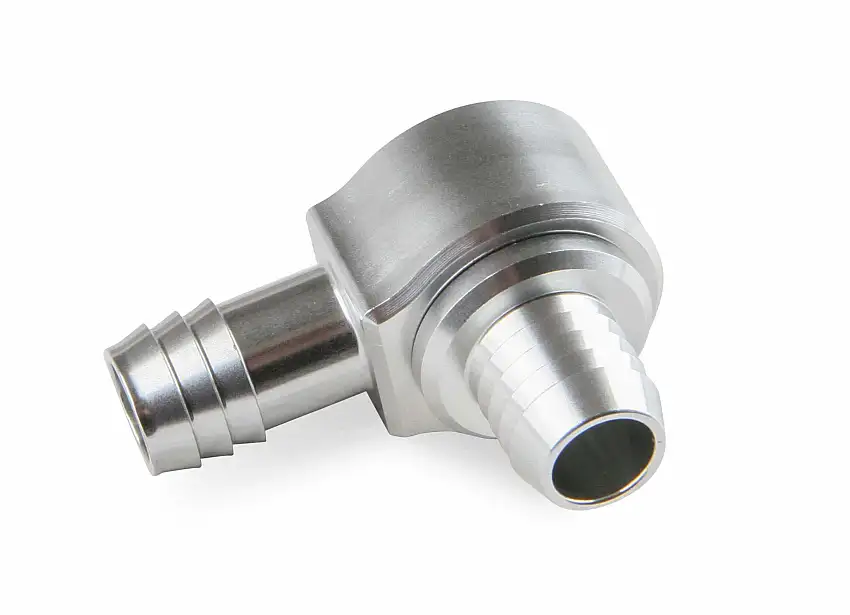 Earls Brake Booster Check Valve - Billet Aluminum - 90 Degree - 252008ERL