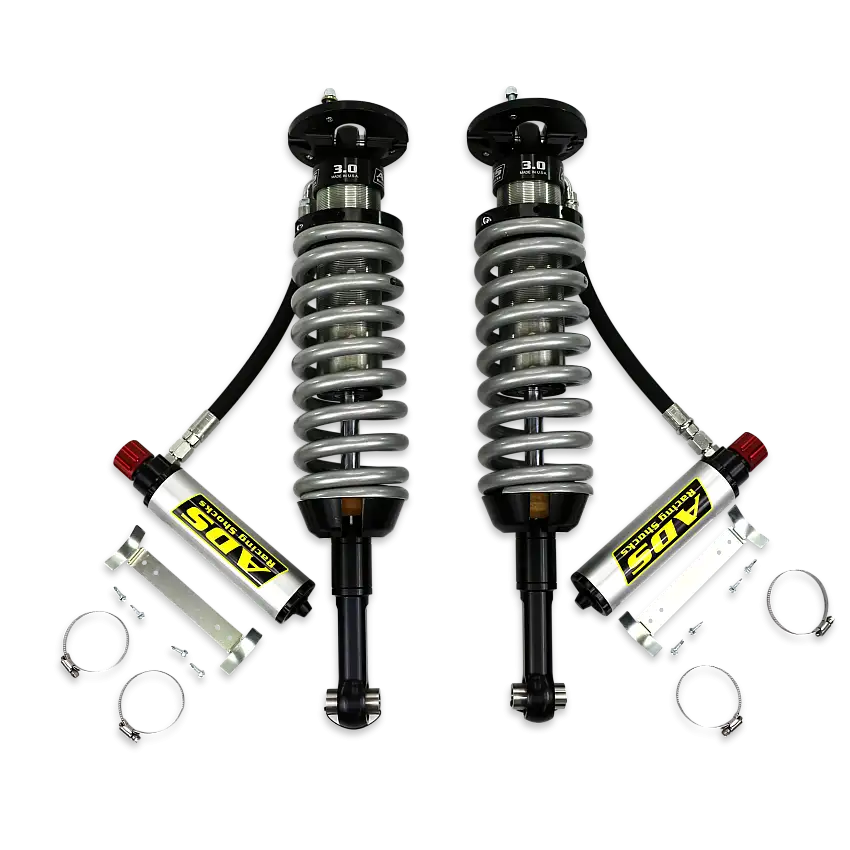 Fits 2010-2014 Ford F-150 3 in. Adjustable Reservoir Race Coilovers - Front ADS