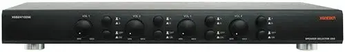 Xantech XSS24100W Two Source Four Zone Speaker Selector