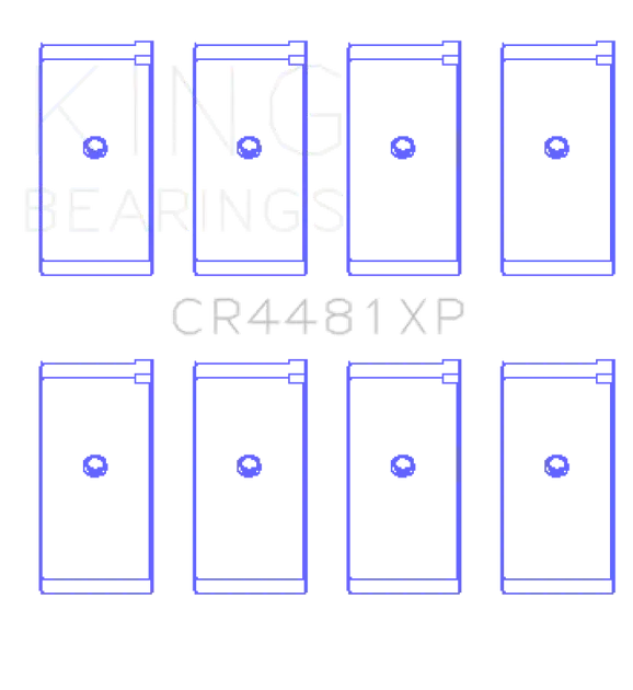 King Mitsubishi 4G63/4G64 6 Bolt 1st Gen DSM (Size 0.25mm) Performance Rod Bearing Set