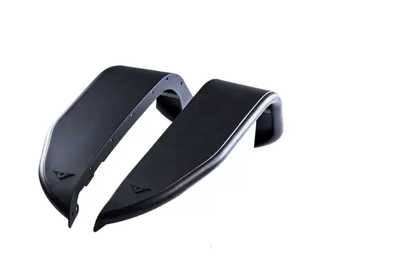 Jeep JT Gladiator Black Aluminum Fenders - Front Pair - Combat Off Road - 35-1076