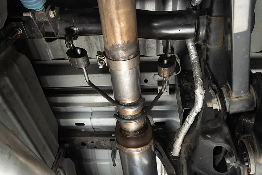 Fits 14-25 RAM 2500/3500 6.4L Gas Eng FFX Direct Fit Muffler Exhaust System, 409