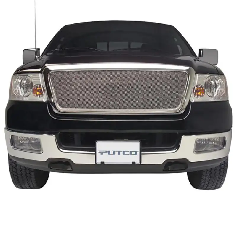Putco Ford F-150 LD Honeycomb (Excl Heritage)(Covering Logo) - Bolt on Liquid Mesh Grilles