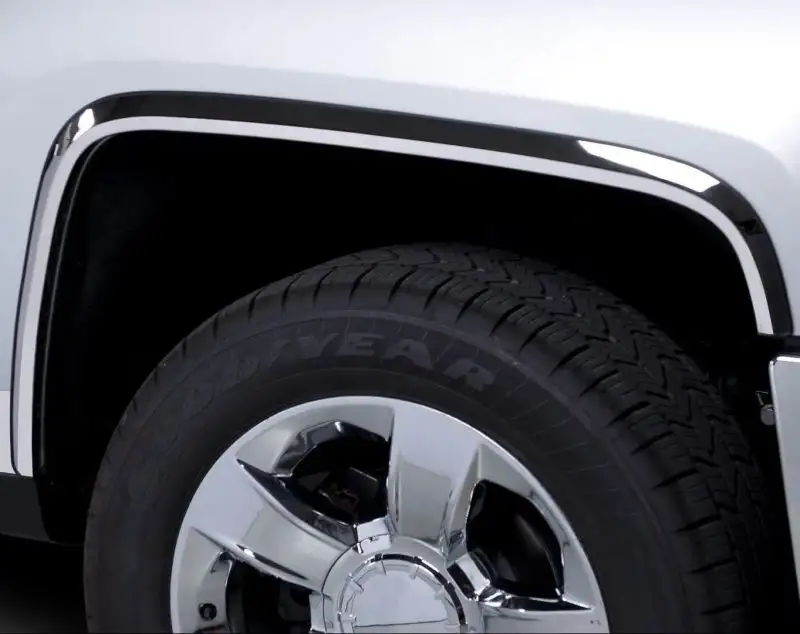 Putco Lincoln Town Car - Half Stainless Steel Fender Trim