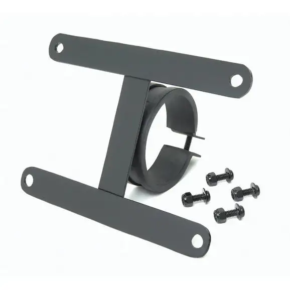Smittybilt License Plate Bracket for 3" Tubular Bumpers-Clearance