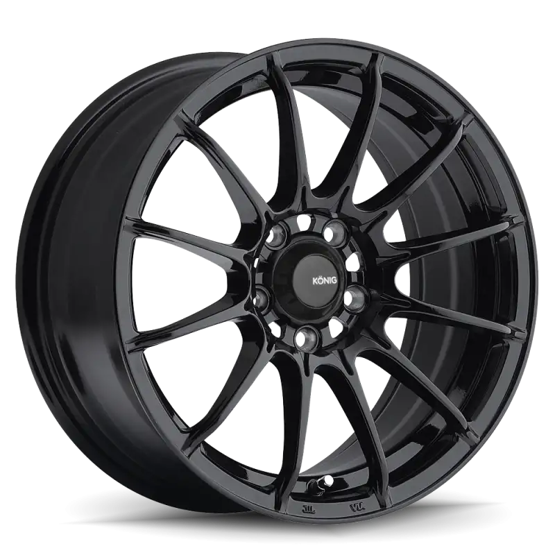 Konig Dial In 15x7 4x100 ET35 Gloss Black