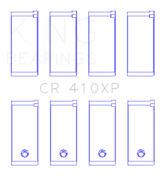 King Ford Lotus 1.5L / 1.6L OHV (Size STD) Performance Rod Bearing Set