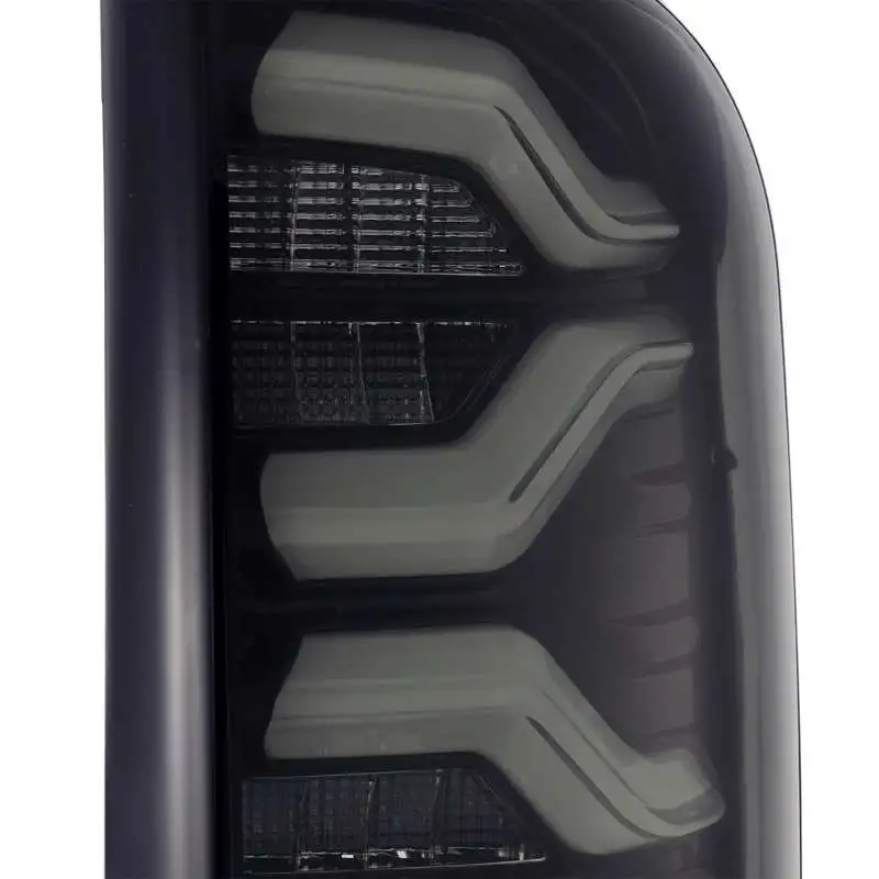 AlphaRex 16+ Toyota Tacoma PRO-Series LED Tail Lights Jet Black