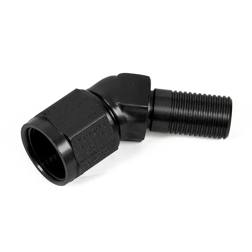 Earls Ultra-Flex™ Hose End - 45 Degree Low Profile - Size -6 - 674506ERL