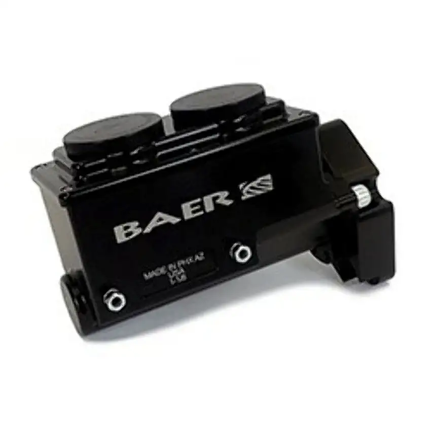 Master Cylinder 2 Bolt, 1999-04 Mustang, Black, Left Port, 1.125 Bore 6801328LP