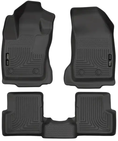Weatherbeater - Front & 2nd Seat Floor Liners - 99081 - Husky Liners