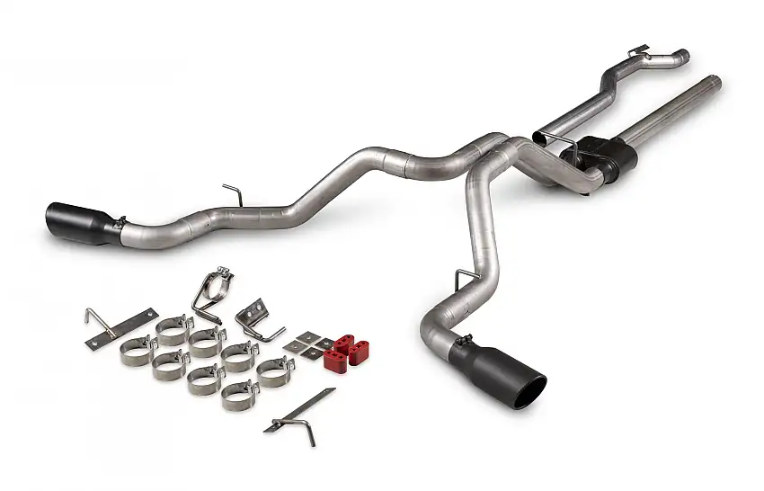 Outlaw Cat-Back Exhaust System Fits 1988-1993 GM 1500/2500 Ld Trucks With 5.7-Liter, Dual Rear/Side Exit, Stainless Steel Exhaust System Flowmaster