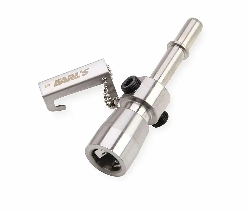 Earls O.E. Fuel Line EFI Quick Connect 3/8 Male to 3/8 Female - 961966ERL