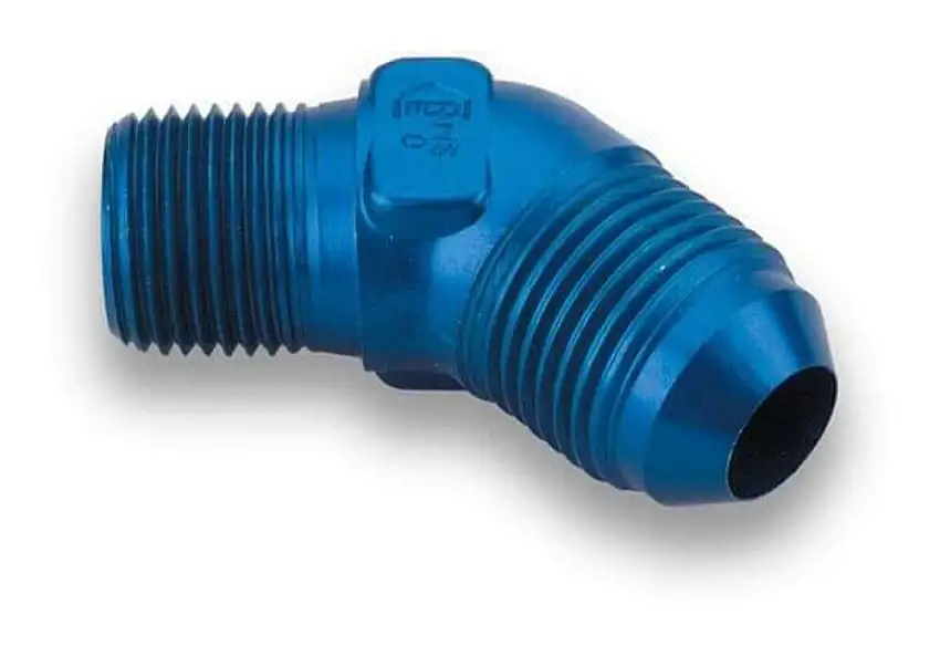 Earls 45 Degree Elbow Male AN -10 to 1/2 NPT - 982310ERL