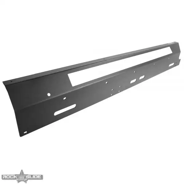 Skid Plates For Jeep Gladiator JT Step Sliders Black Steel Rock Slide Engineering - AX-SS-SPS-JT4