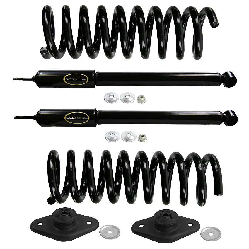 Monroe 90029C Rear Rear Hydraulic Self-Leveling to Conventional Shock Conversion Kit Dodge Charger, Magnum