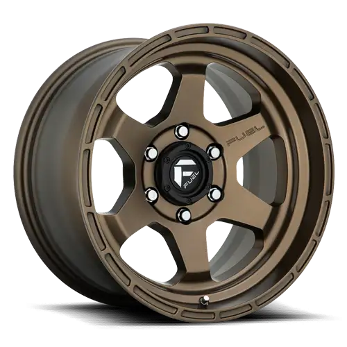 Aluminum Wheels 20X9 Shok D666 6 On 139.7 Matte Bronze 106.1 Bore 1 Offset Fuel Off Road Wheels - D66620908450