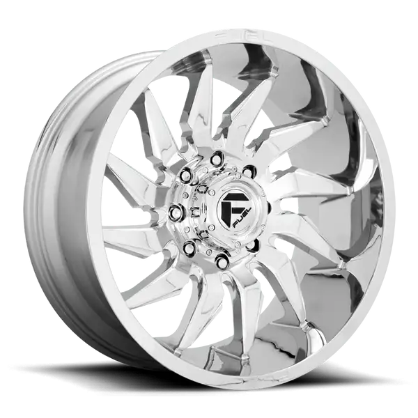 Aluminum Wheels 24X12 Saber D743 8 On 170 Chrome 125.1 Bore -44 Offset Fuel Off Road Wheels - D74324201747