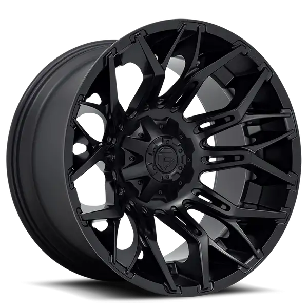 Aluminum Wheels 22X12 Twitch D772 6 On 135/6 On 139.7 Blackout 106.1 Bore -44 Offset Fuel Off Road Wheels - D77222209847