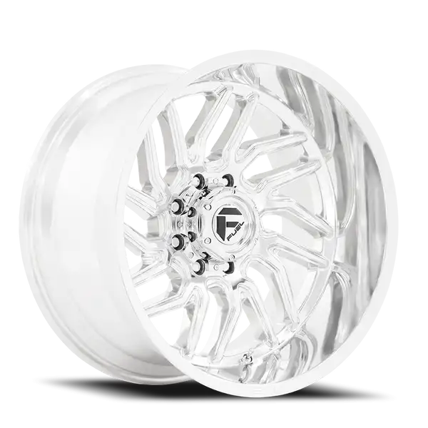 Aluminum Wheels 24X12 Hurricane D809 6 On 135 Polished Milled 87.1 Bore -44 Offset Fuel Off Road Wheels - D80924208947