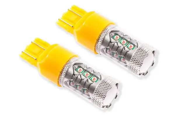 7443 LED Bulb XP80 LED Amber Pair Diode Dynamics - DD0114P