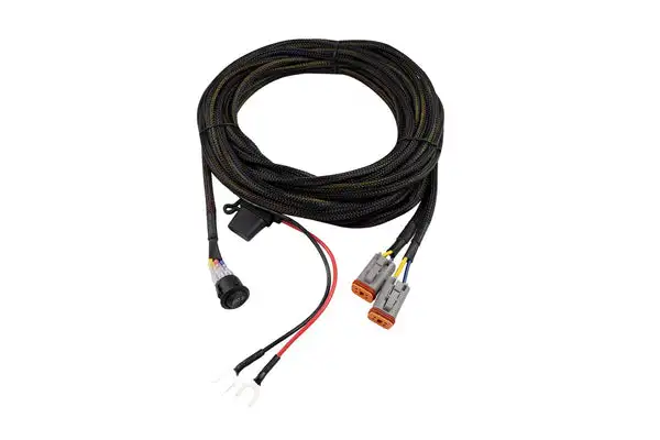 Light Duty Dual Output 3-way 4-pin Wiring Harness Diode Dynamics - DD4092