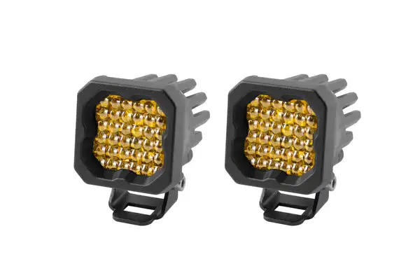 Stage Series C1 LED Pod Pro Yellow Flood Standard ABL Pair Diode Dynamics - DD6463P