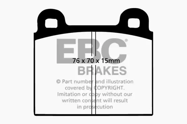 EBC Bluestuff NDX Full Race Brake Pads (DP5103NDX)